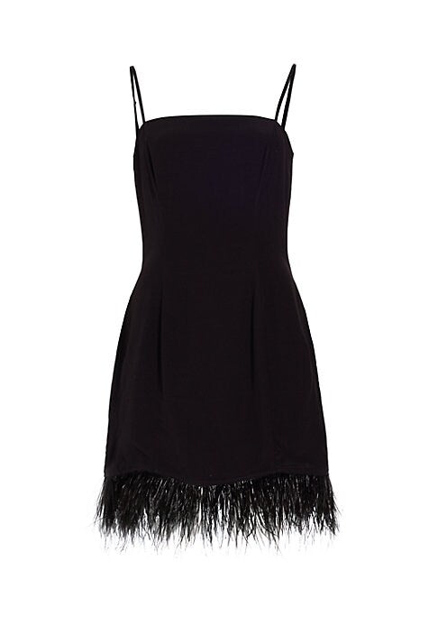 Feather Luxe Mini Dress