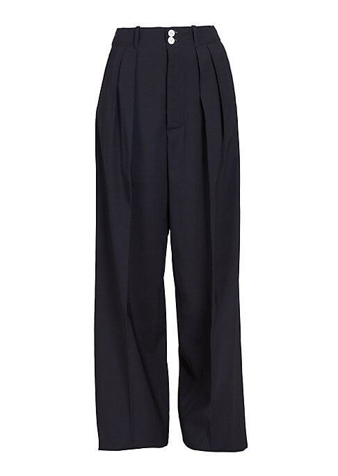 Pleated Chic Trousers