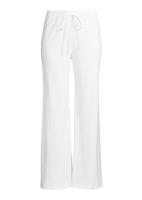 Soft Cotton Straight Pants