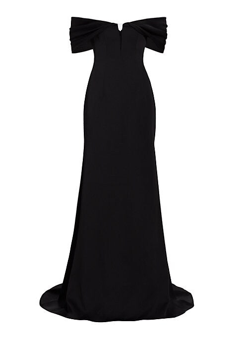 Draped Elegance Gown