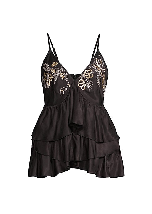 Ruffled Bead Top