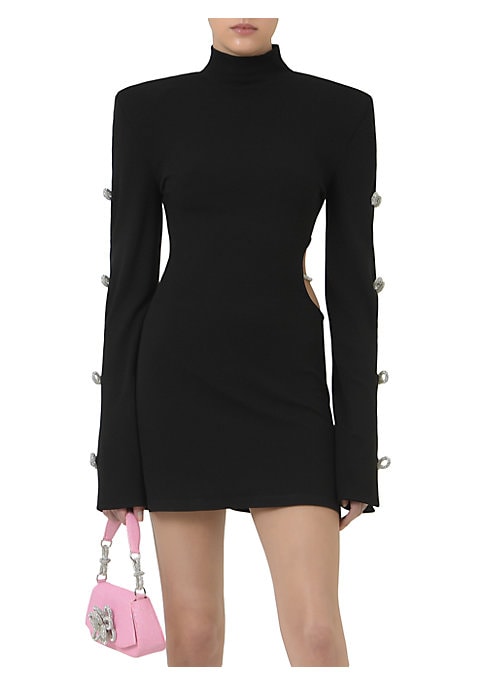 Sparkling Cut-Out Dress