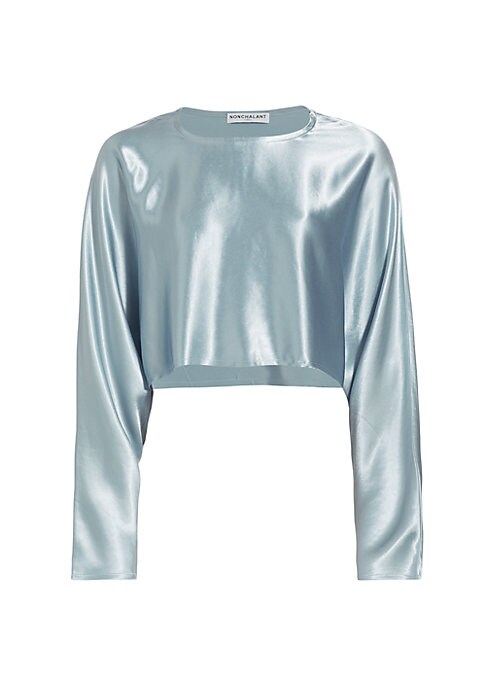 Chic Raw Hem Crop Top
