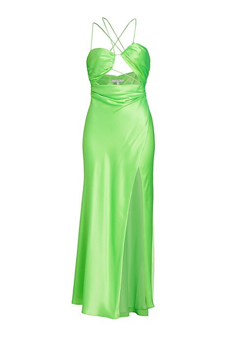 Silk Cut-Out Elegance
