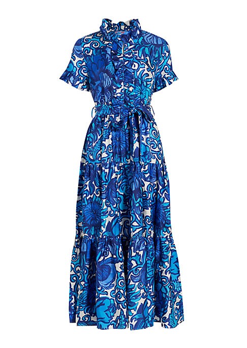 Floral Ruffle Elegance Dress