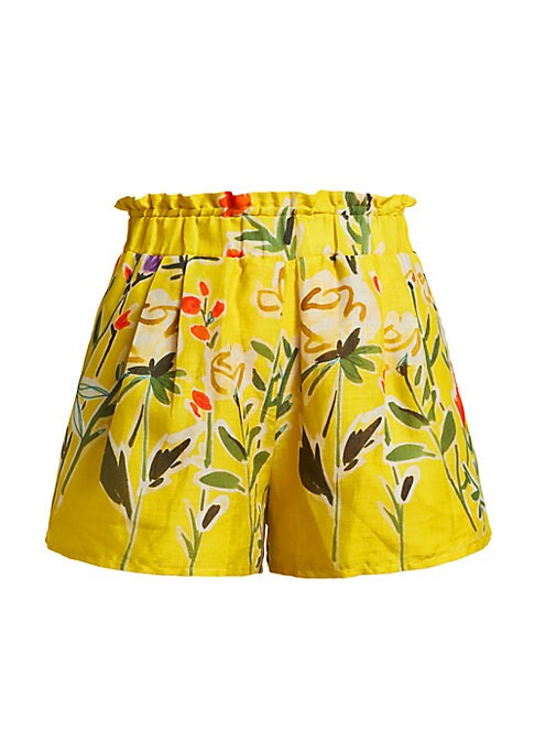 Floral Ruffle Shorts