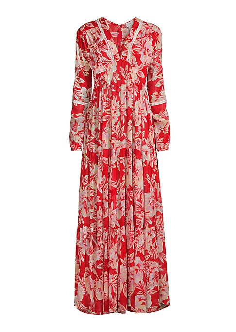 Floral Elegance Maxi Dress