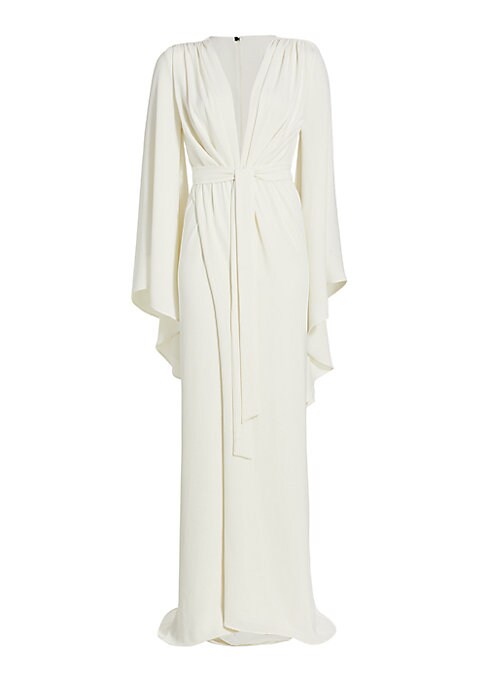 Draped Elegance Gown
