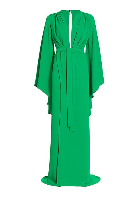 Chic Bell-Sleeve Gown