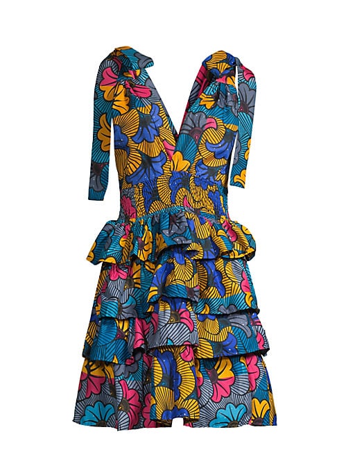 Floral Ties Dress