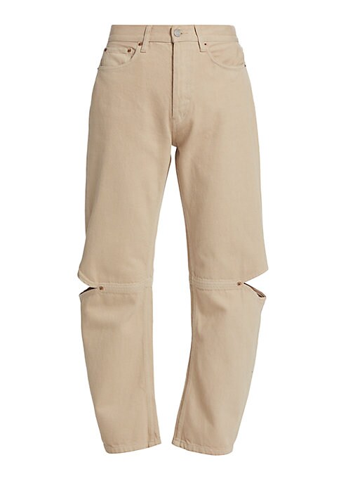 Knee-Vent Western Chic Pants