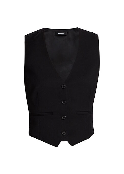 Luxe Wool Crop Vest