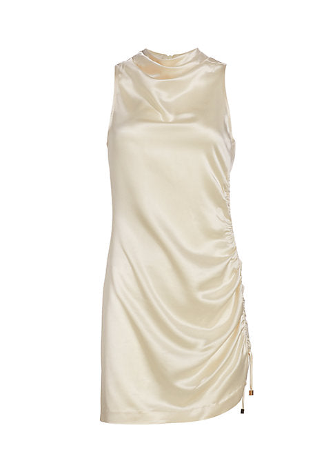 Draped Cowl Chic Dress