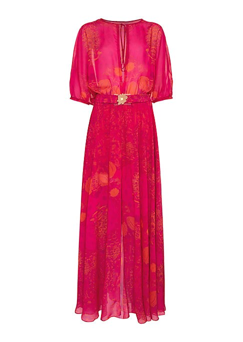 Breezy Belted Maxi Dress