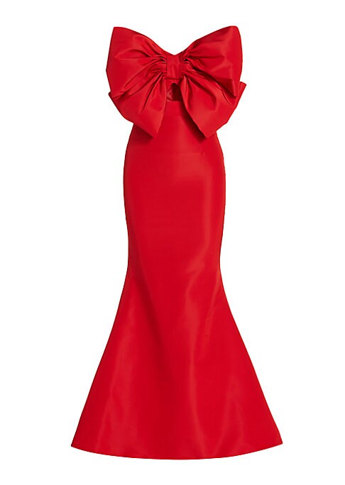 Elegant Bow Silhouette Gown