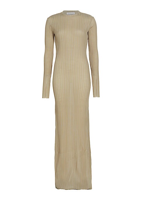 Ethereal Pleat Maxi Dress