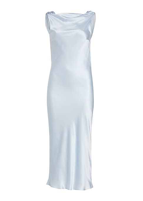 Luxe Silk Midi Dress