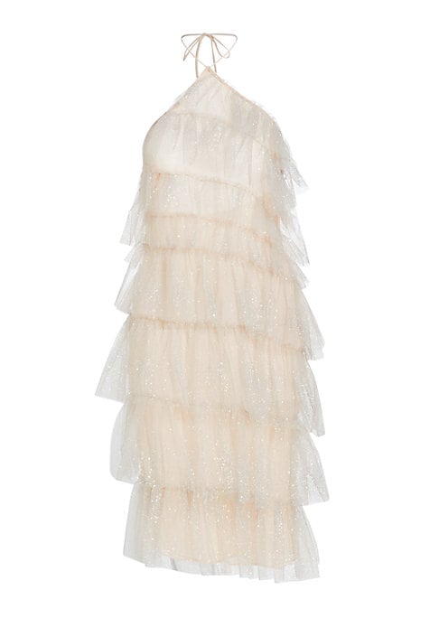 Glimmer Tulle Mini Dress