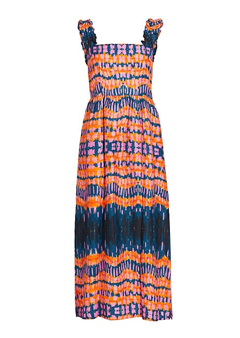 Geometric Braided Maxi Dress