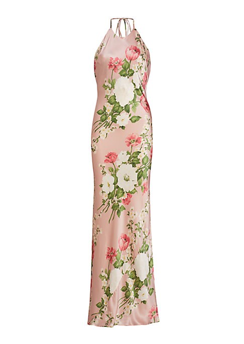 Floral Silk Dream Gown