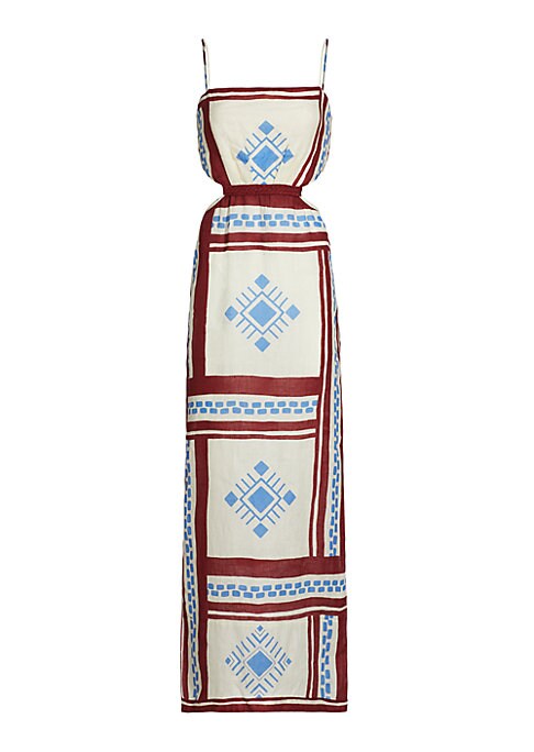 Breezy Cut-Out Maxi Dress
