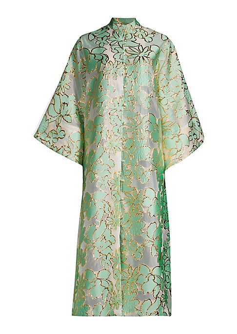 Glamorous Floral Caftan