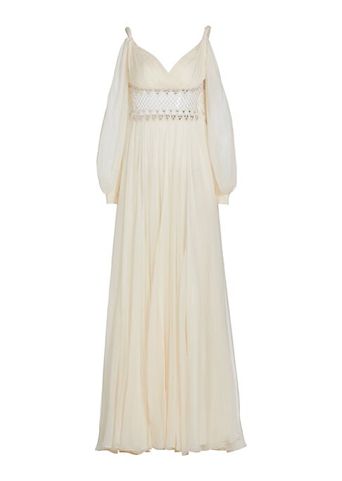 Chic Beaded Evening Gown