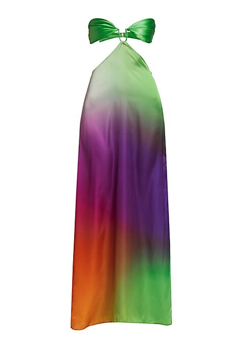 Gradient Cut-Out Charm Dress