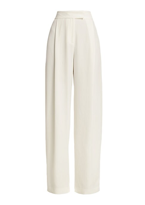 Chic Pleat Wide Pants