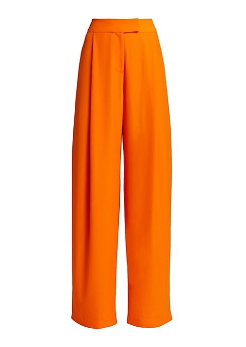 Flowy Pleat Wide Pants