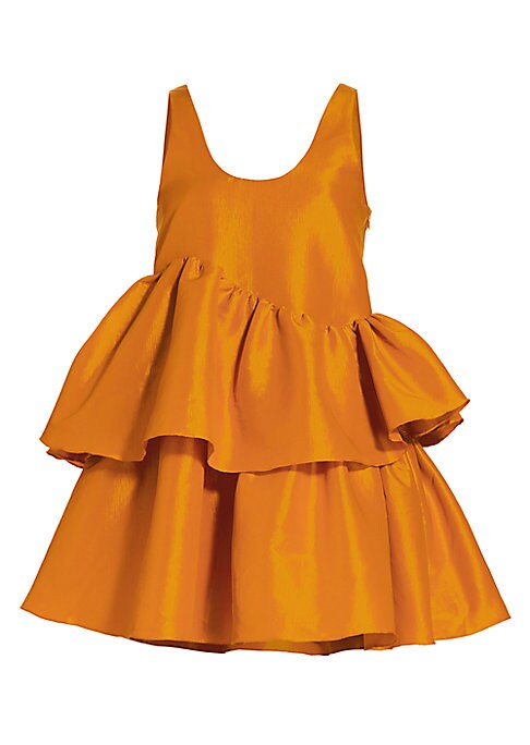 Taffeta Tiered Romance Dress