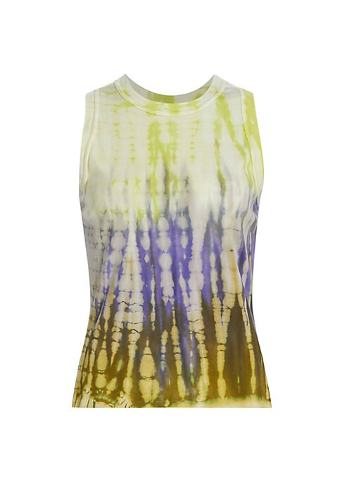 Vibrant Cotton Tie-Dye Tank
