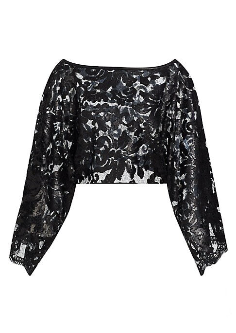 Luxe Sequin Lace Top