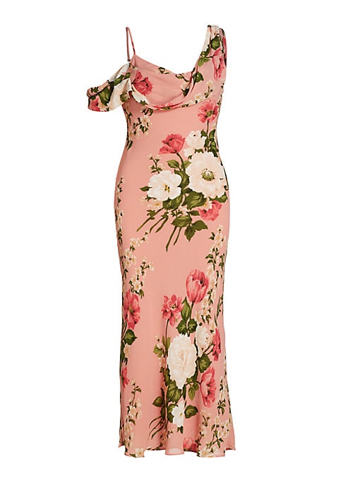 Floral Elegance Midi-Dress
