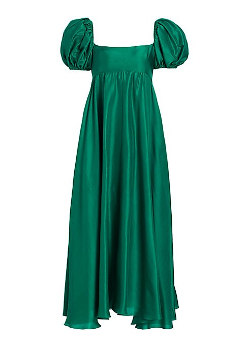 Silk Flutter Hi-Lo Dress