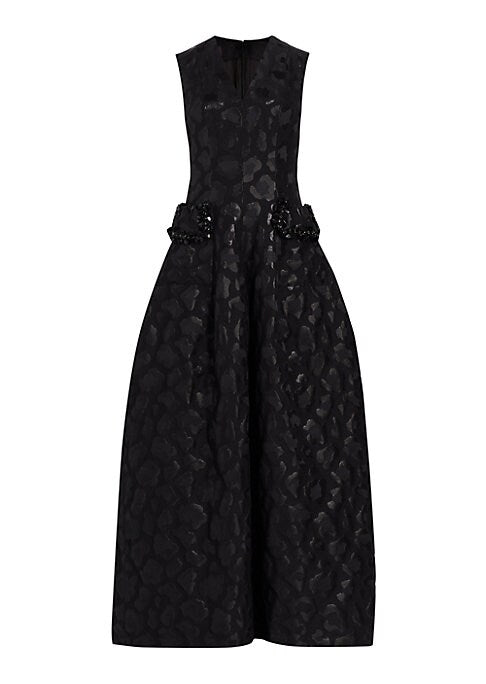 Jacquard Panther Dress