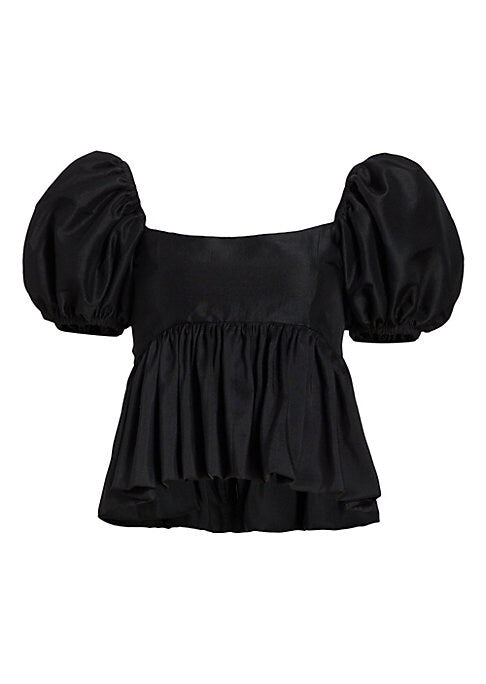 Silk Puff Top