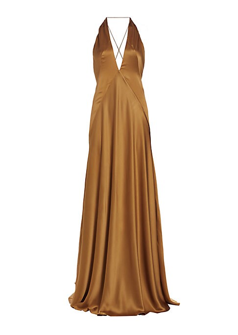 Silk Elegance Gown