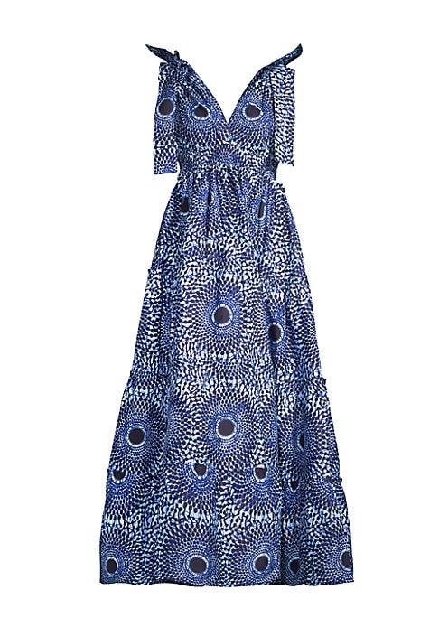 Tiered Artisan Maxi Dress