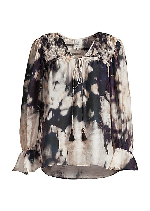 Bohemian Tie-Dye Top