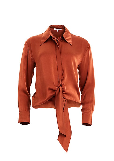 Silk Tied Blouse