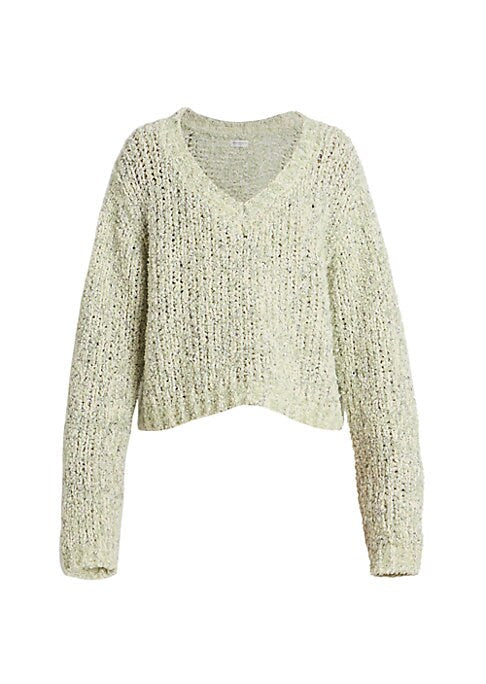 Chunky Knit V-Neck Sweater