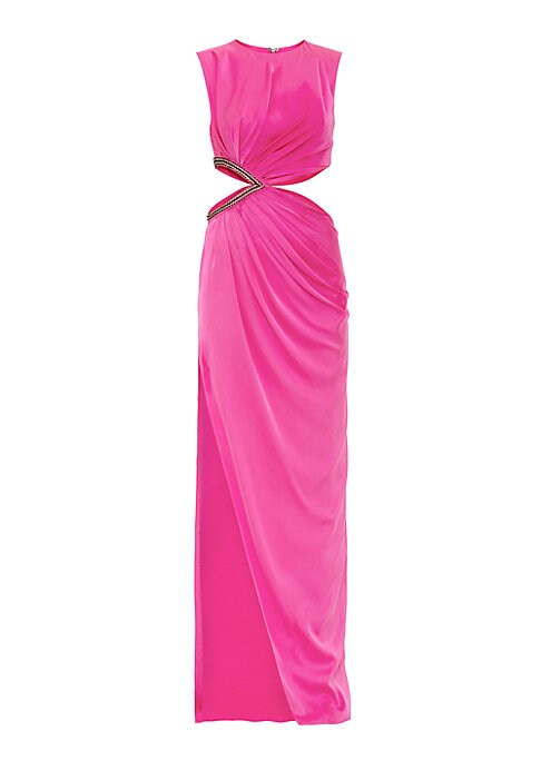 Draped Edgy Gown