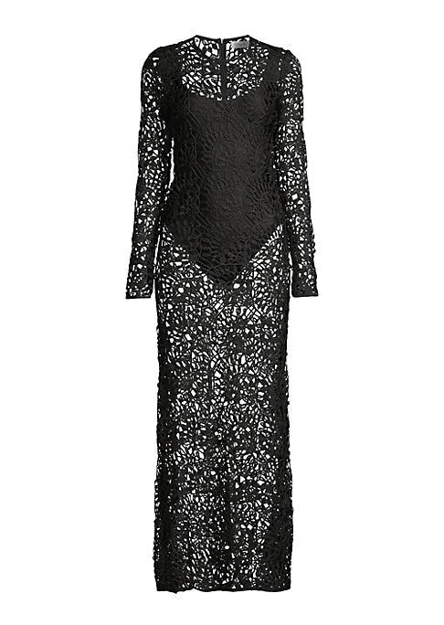 Lace Elegance Maxi Dress