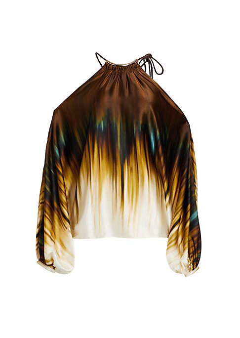 Luxe Balloon Sleeve Blouse