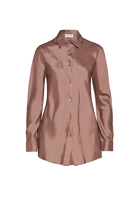 Glamorous Satin Long Shirt
