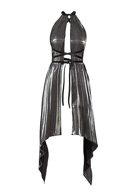 Metallic Flow Tunic