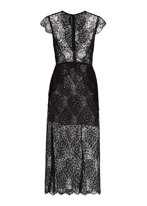 Romantic Lace Midi Dress