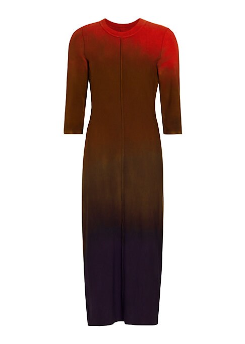 Unique Dye Midi Dress