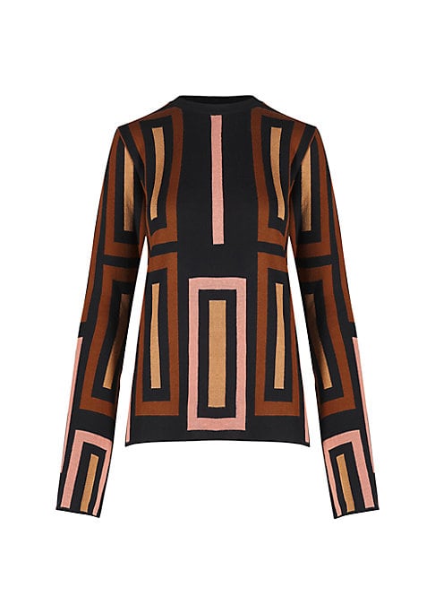 Geometric Cozy Top